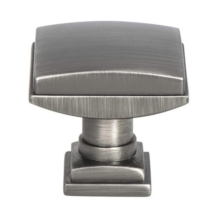 Berenson 1.25 in. Tailored Traditional Knob, Vintage Nickel BE1277 1VTN